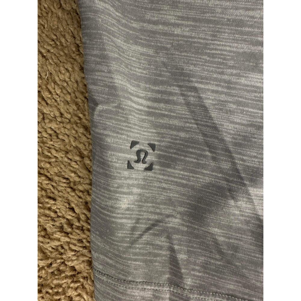 Lululemon T.H.E. Linerless Short 9" Heather Allover Sea Salt Light Cast Men's M - Picture 6 of 8